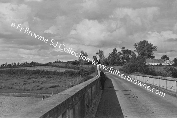 FR SHIEL DIVING FROM TRASNA BRIDGE